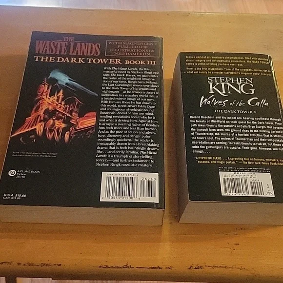 Stephek King THE WASTELANDS & WOLVES OF THE CALLA Set of 2 Books. - Picture 4 of 10